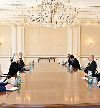 Президент Ильхам Алиев принял заместителя премьер-министра Сербии