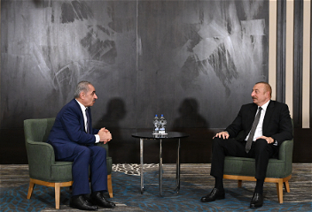 Президент Ильхам Алиев принялв Конье премьер-министра Палестины