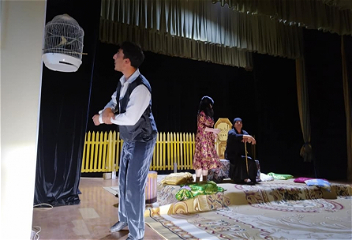 Гусарский государственный лезгинский драматический театр представил первый спектакль в новом сезоне