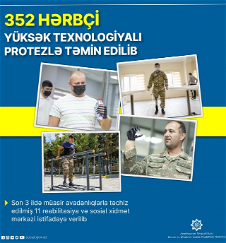 352 военнослужащих обеспечены высокотехнологичными протезами
