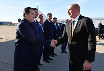 Завершился рабочий визит Президента Азербайджана Ильхама Алиева в Казахстан