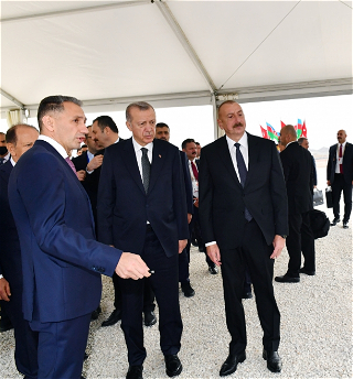 В Джебраильском районе заложен фундамент железнодорожной станции Гумлаг