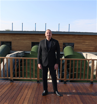 В Зангилане введена в строй гидроэлектростанцияна базе архимедовой турбины