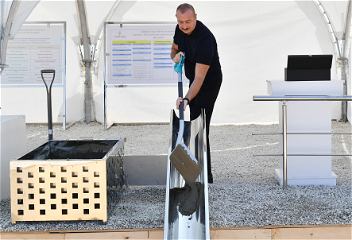 В Джебраиле заложен фундамент 35-киловольтнойподстанции и Центра цифрового управления