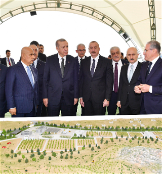 Заложен фундамент Комплекса «Азербайджано-турецкий учебный центр лесного хозяйства», «Умный питомник» и «Лес дружбы»