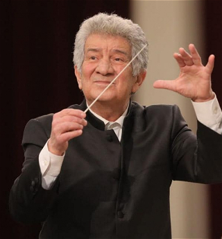 Первый вице-президент Мехрибан Алиева поздравила дирижера Рауфа Абдуллаева с юбилеем