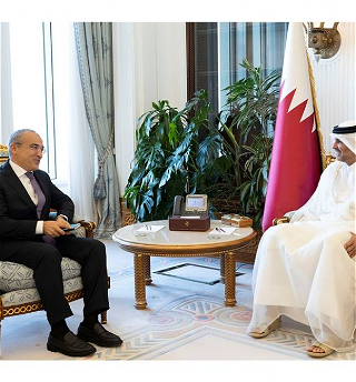 Премьер-министр Катара принял министра экономики Азербайджана