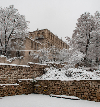 Шуша… первый снег…