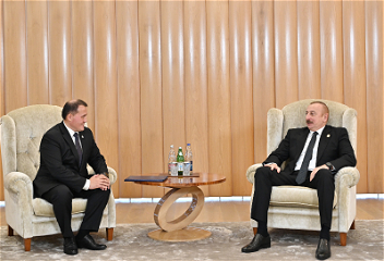 Президент Ильхам Алиев принял председателя