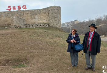 Исследователи – выходцы из Южного Азербайджана побывали в Шуше
