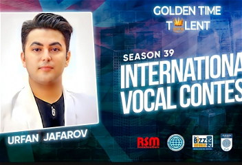 Очередной успех азербайджанского вокалиста на международном конкурсе