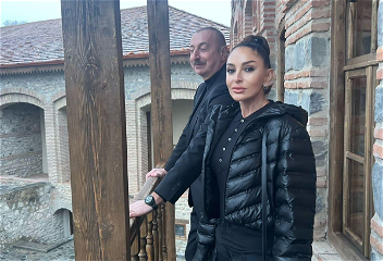 Первый вице-президентМехрибан ханым Алиеваподелилась публикациями из Шеки