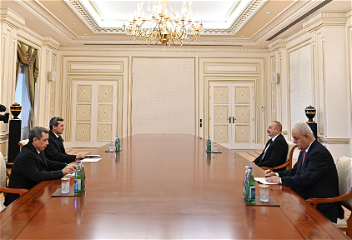 Президент Ильхам Алиев принялзаместителя премьер-министра Туркменистана