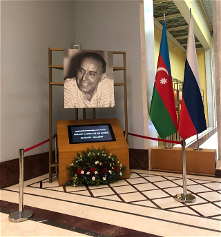 В павильоне «Азербайджан» на ВДНХ создан уголок в память о Гейдаре Алиеве