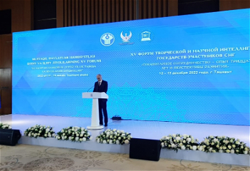 В Ташкенте проходит XV Форум творческой и научной интеллигенции государств – участников СНГ