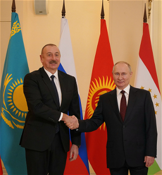 Рабочий визит Президента Азербайджана Ильхама Алиева в Россию