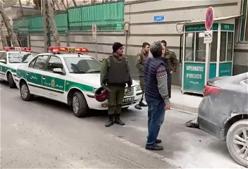 Задержан напавший на посольство Азербайджана в Тегеране