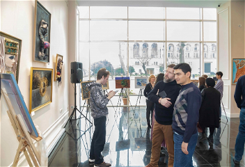 В Баку состоялось открытие проекта «Выставка молодых талантов»