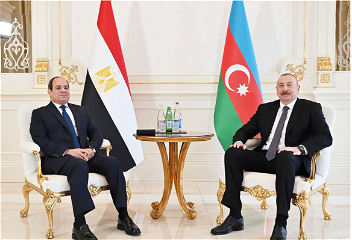 Состоялась встреча президентовАзербайджана и Египта один на один