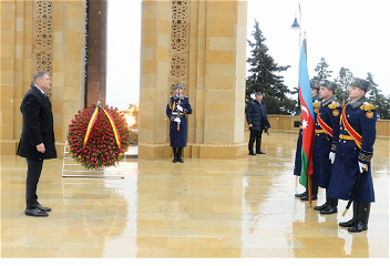 Официальный визит Президента Румынии Клауса Йоханниса в Азербайджан