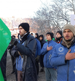 64-й день: мирная акция против незаконной эксплуатации природных ресурсов Азербайджана продолжается