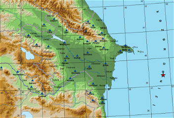 В Каспийском море произошло землетрясение
