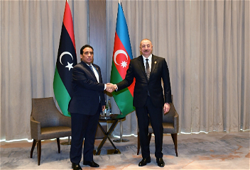 Президент Азербайджана Ильхам Алиев встретился с председателем Президентского совета Государства Ливия