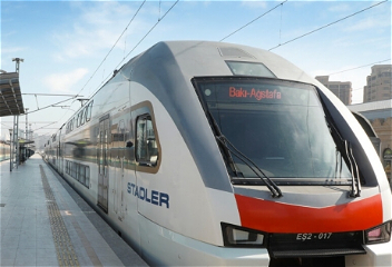 На маршруте Баку-Агстафа начинаются пассажирские перевозки высокоскоростным поездом