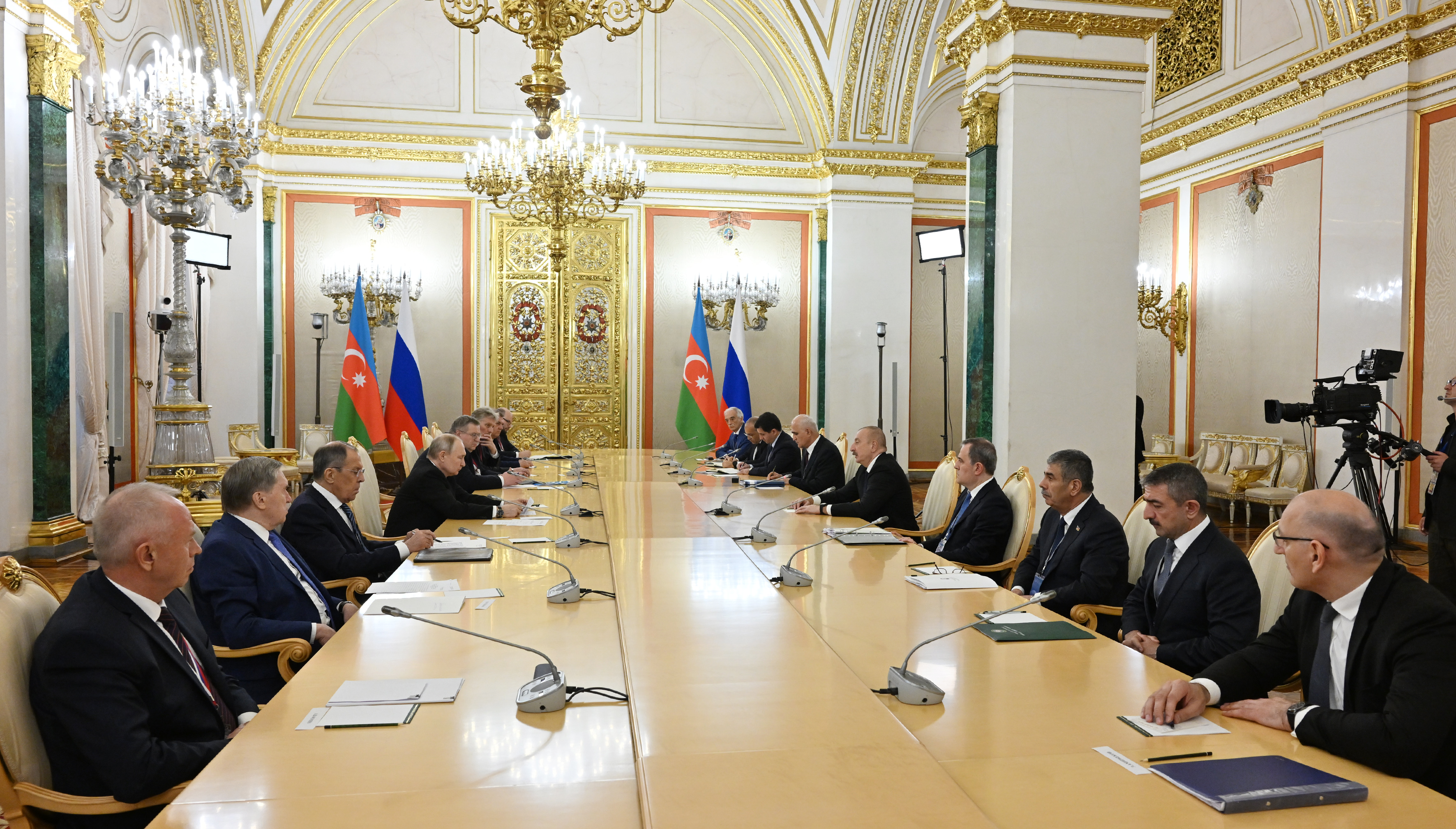 В Москве состоялась встреча Президента Ильхама Алиева и Президента Владимира Путина