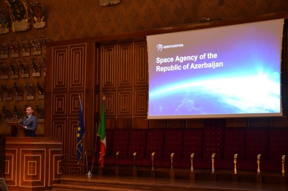 «Азеркосмос» представлен на 27-м Международном конгрессе Итальянской ассоциации аэронавтики и астронавтики