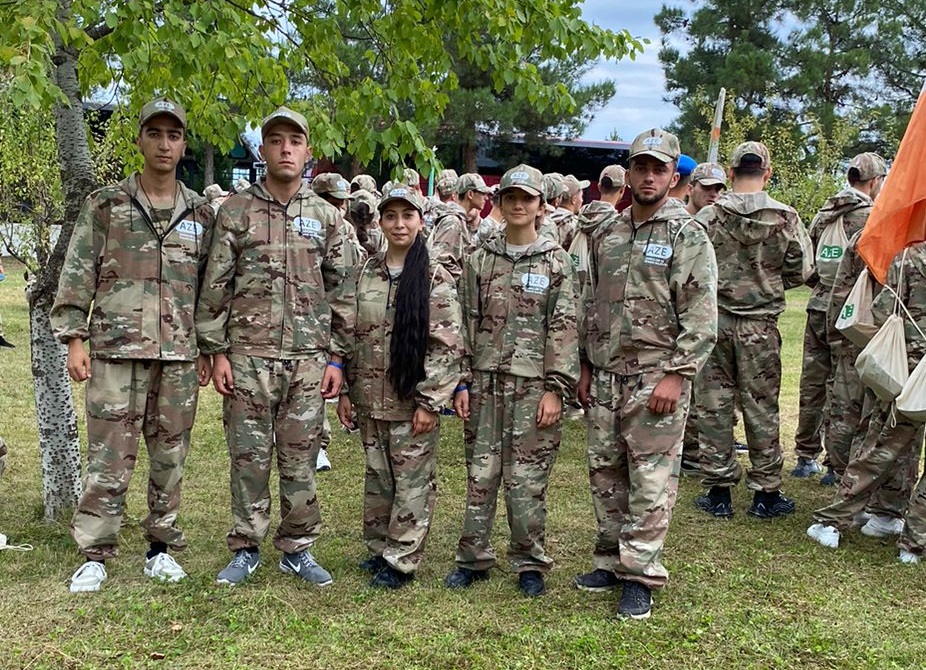 Волонтёры БГУ участвуют в военно-патриотическом лагере «KOMANDO»