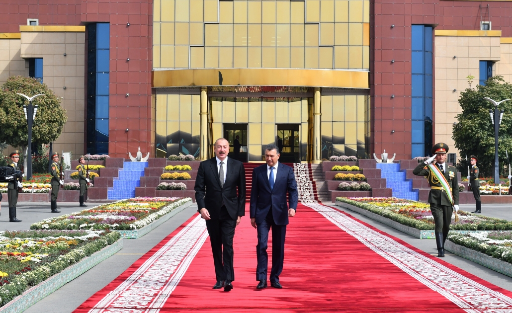 Завершился визит Президента Азербайджана Ильхама Алиева в Таджикистан