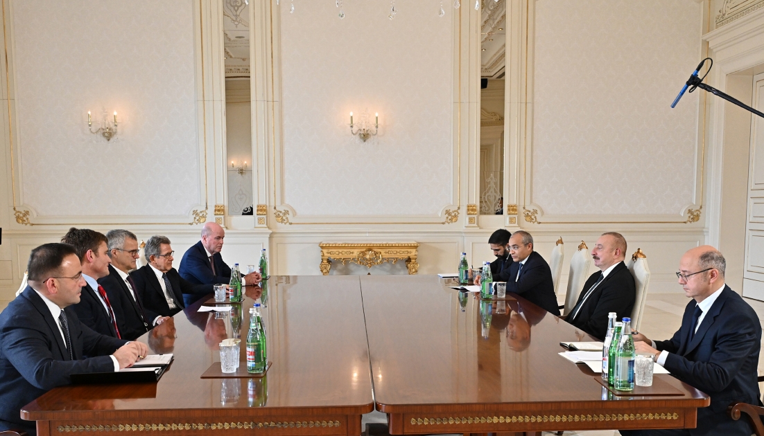 Президент Ильхам Алиев принял председателя правления компании BP