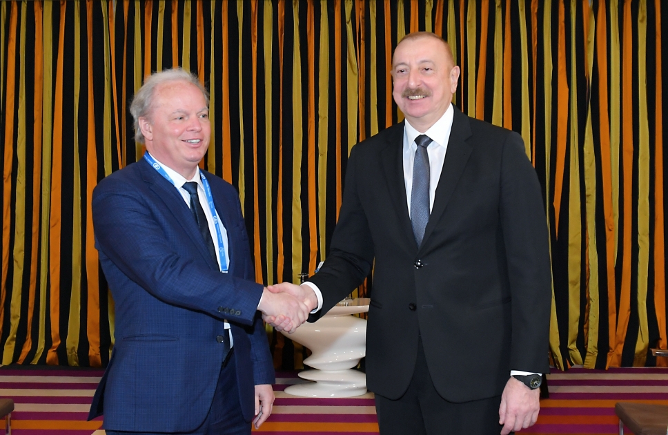 В Мюнхене состоялась встреча Президента Ильхама Алиева с генеральным управляющим директором Всемирного банка