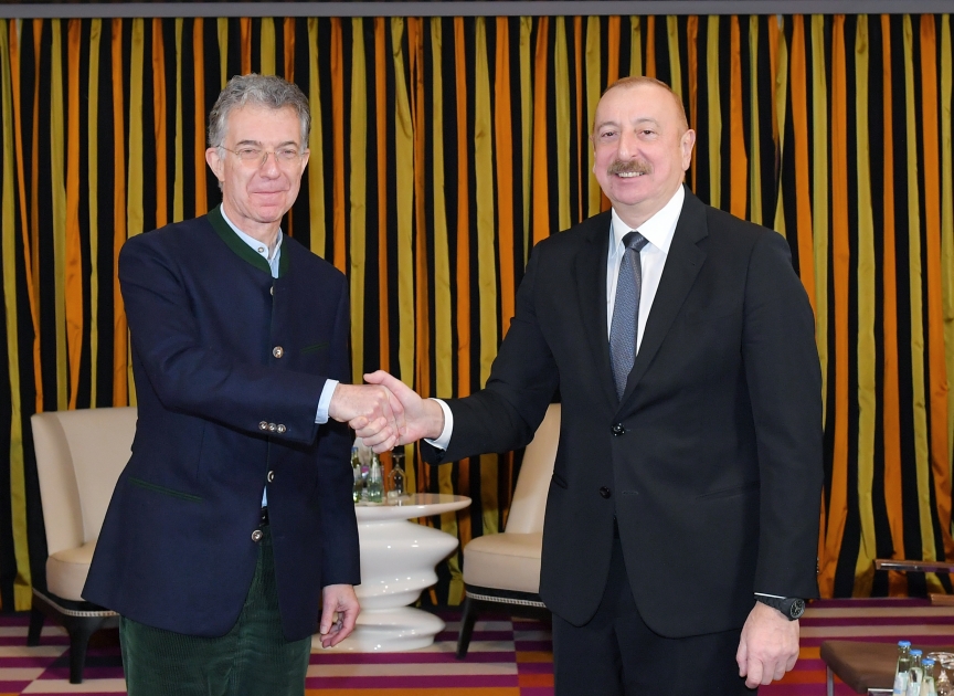 Президент Ильхам Алиев встретился с председателем Мюнхенской конференции по безопасности