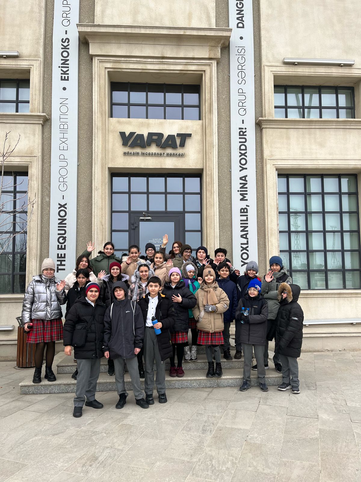 Члены экоклуба лицея БГУ посетили Центр YARAT