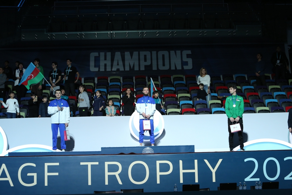 Азербайджанские гимнасты завоевали золотую и серебряную медали на Кубке мира в Баку