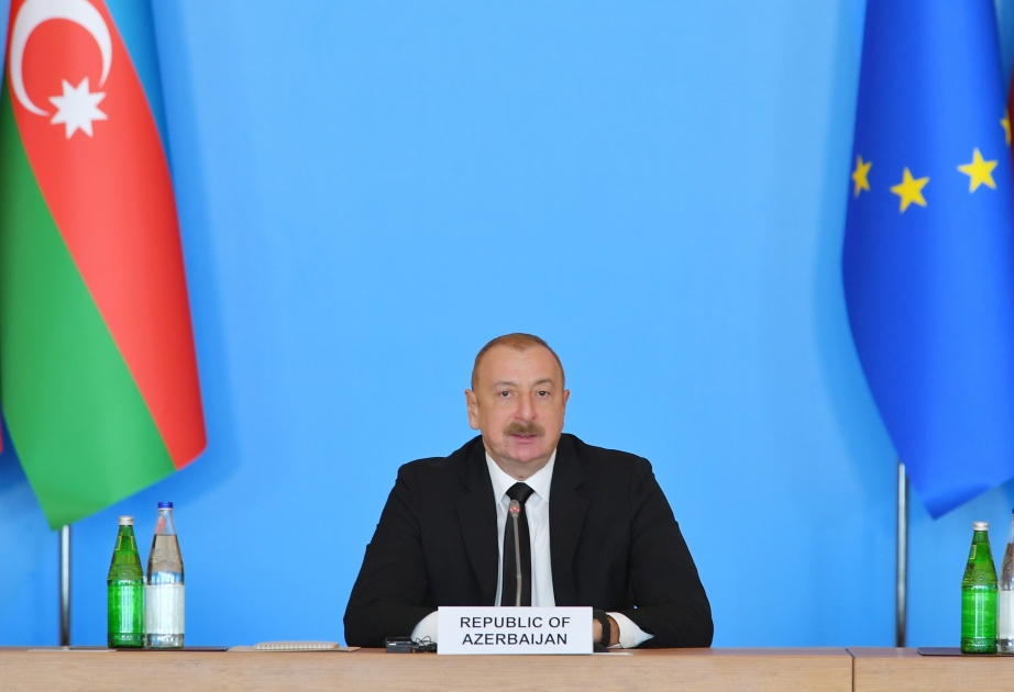 Президент Ильхам Алиев: Наша готовность провести СОР29 и внести свой вклад в это дело является демонстрацией нашей «зеленой» повестки дня
