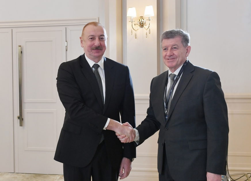 Президент Ильхам Алиев принял заместителя Генерального секретаря ООН по вопросам политики 