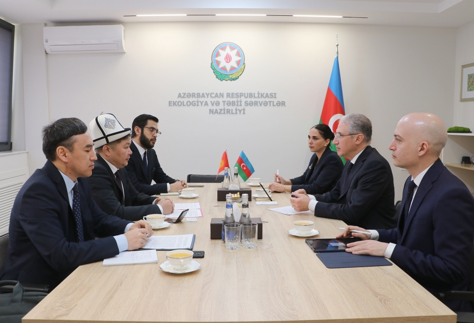 Состоялся обмен мнениями с послом Кыргызской Республики в Азербайджане по вопросам подготовки к COP29