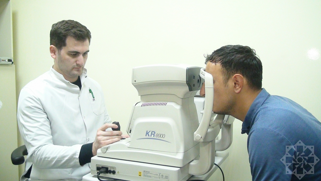 В первый день медицинской акции более 100 жителей Физули прошли офтальмологический осмотр