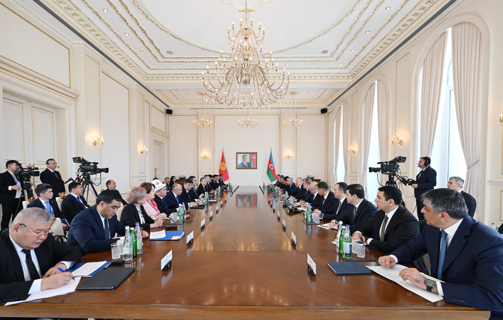 Состоялась 2-е заседание Межгосударственного совета Азербайджана и Кыргызстана