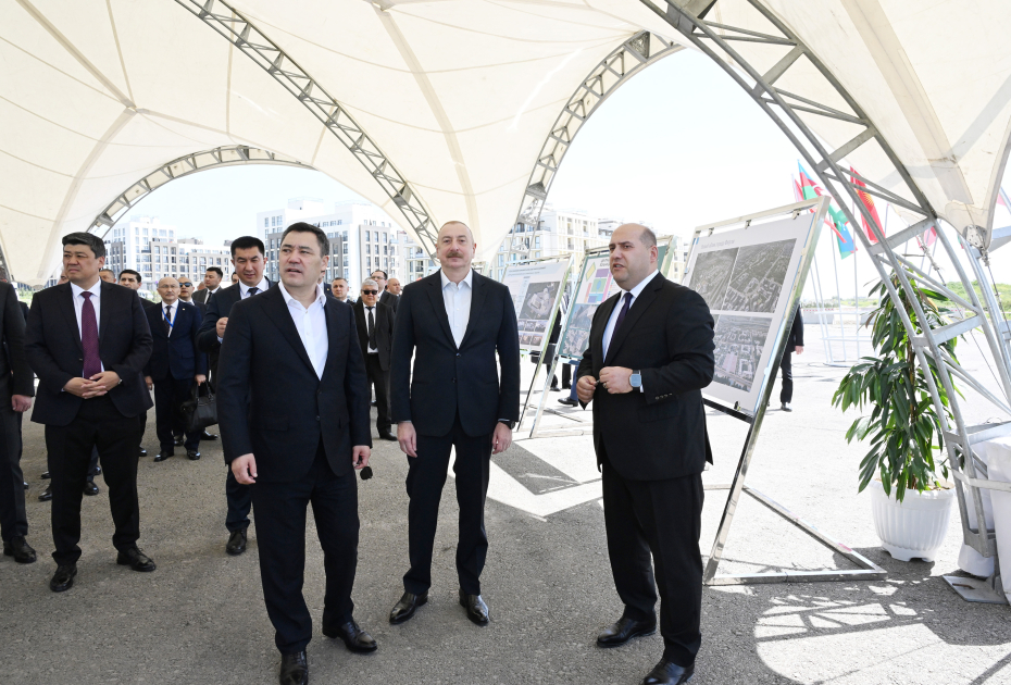 Президенты Азербайджана и Кыргызстана осмотрели разрушенные места города Физули и ознакомились с Генеральным планом города БУДЕТ ОБНОВЛЕНО