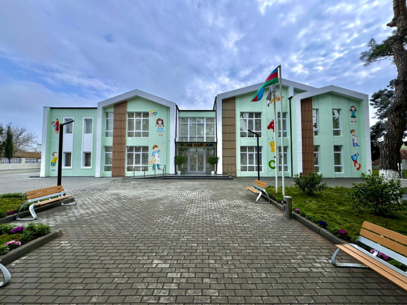 Фонд Гейдара Алиева построил ясли-детский сад в Самухе
