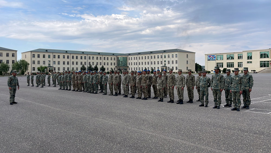 Среди военнослужащих проводятся состязания по пятиборью