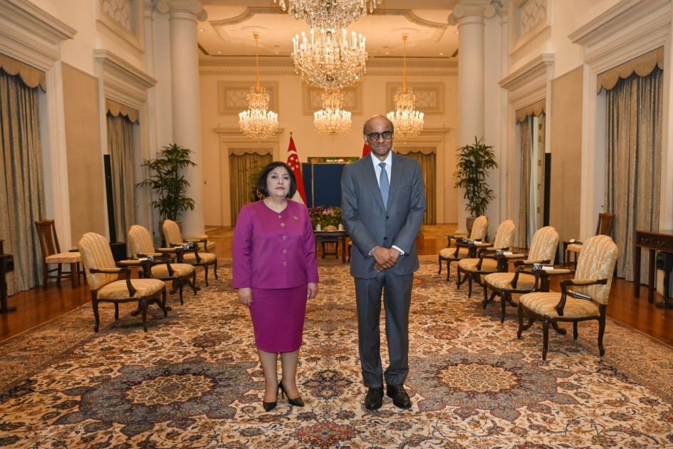 Президент Сингапура: Между Азербайджаном и Сингапуром сложились добрые отношения