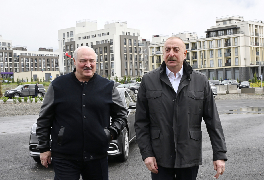 Президенты Азербайджана и Беларуси посмотрели разрушенные места города Физули и ознакомились с Генпланом города БУДЕТ ОБНОВЛЕНО