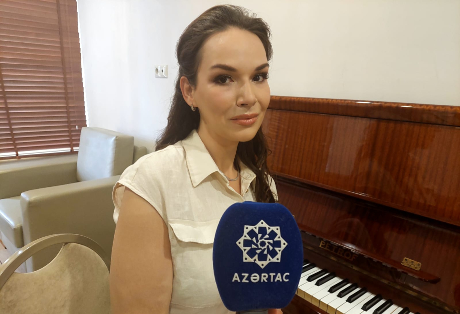 Российская артистка Мария Баракова: Я была бы рада когда-нибудь исполнить азербайджанскую музыку
