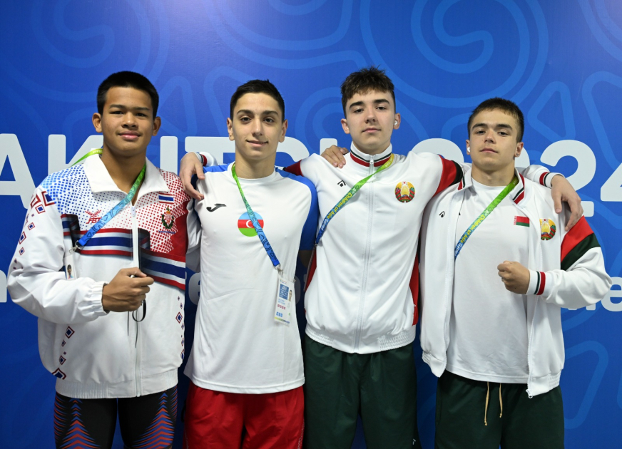 Игры «Дети Азии»: азербайджанский пловец завоевал золотую медаль