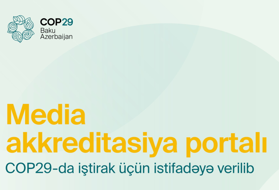 Открыт аккредитационный портал для участия представителей медиа в СОР29